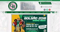 Desktop Screenshot of escolaguimaraesrosa.com.br